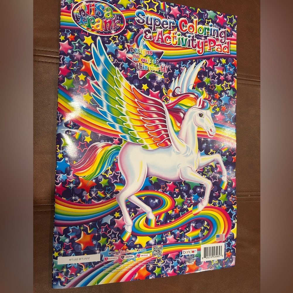 Lisa Frank Jumbo Coloring Book